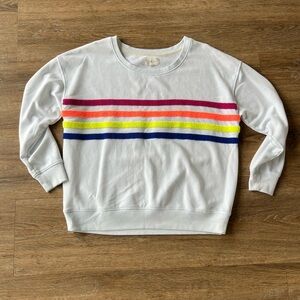 Lou & Grey - striped crew neck - size m